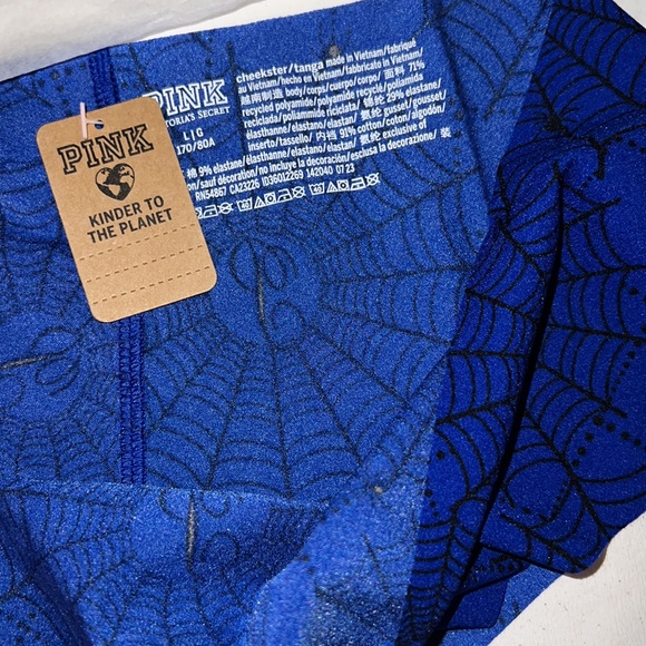 (L) Victoria’s Secret PINK Halloween NO-SHOW CHEEKSTER PANTY - Picture 14 of 15